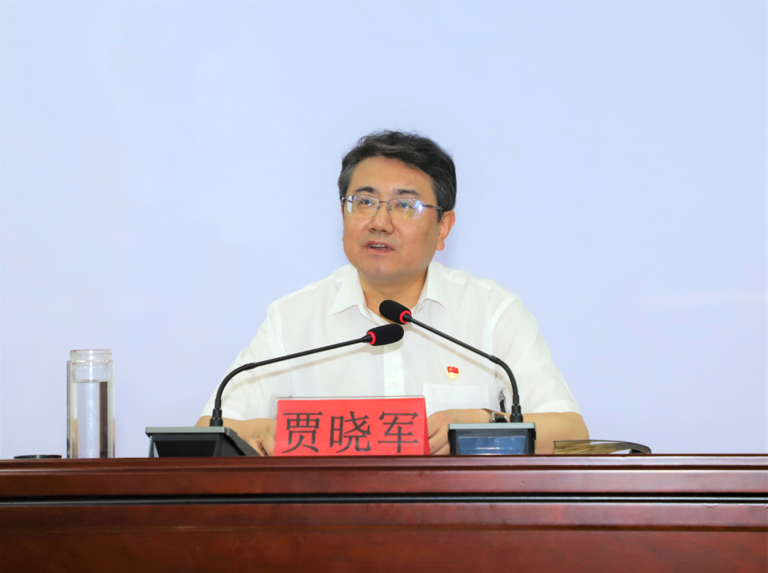 贾晓军到汤阴一中讲授思想政治课